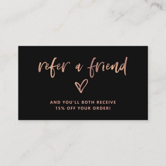 スクリプカジュアルトとハート | フェイクバラ金ゴールドとブラック 紹介カード (正面)