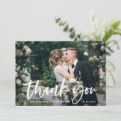 スクリプカジュアルトと写真 | 結婚s サンキューカード (スタンド正面)