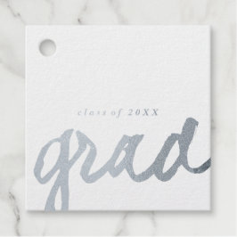 スクリプカジュアルト |ホイル卒業ギフトラベル | フェイバータグ