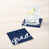 スクリプカジュアルト |卒業式コースター スクエアペーパーコースター (インサイチュ)