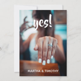 スクリプカジュアルトYes!写真婚約の発表