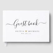 スクリプシンプルト結婚のゲストブック ゲストブック (正面)