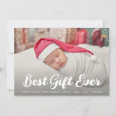 スクリプスタイリッシュトのクリスマス休暇誕生発表 案内状 (正面)