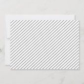 スクリプスタイリッシュトエレガント卒業パーティの招待状 招待状 (裏面)