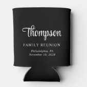 スクリプスタイリッシュトファミリ懇親会ブラック 缶クーラー (裏面)