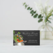 スクリプスタイリッシュトフードパンパーソナルシェフケータリング 名刺 (スタンド正面)