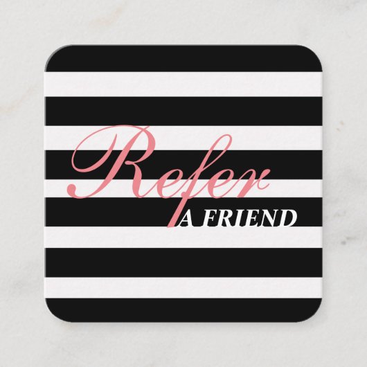 スクリプスタイリッシュトブラック&ホワイトスティプボーティシャン 紹介カード (正面)