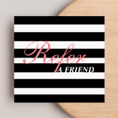 スクリプスタイリッシュトブラック&ホワイトスティプボーティシャン 紹介カード