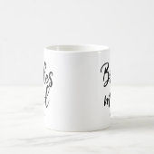 スクリプスタイリッシュト「Bridesmaid」 パーソナライズされた コーヒーマグカップ (中央)