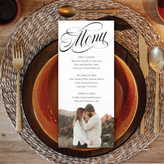 スクリプティ フォト ウェディング デー メニュー