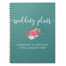 スクリプトおよびフローラ結婚のPlanningノートブック