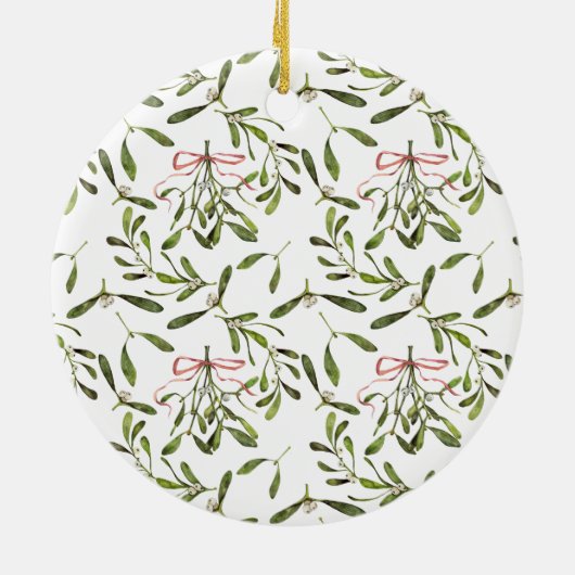 スクリプトとミストレメリーートと結婚した写真 セラミックオーナメント (裏面)