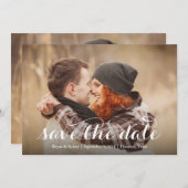 スクリプトによる日付の保存 セーブザデート (正面/裏面)