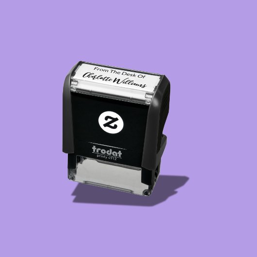 スクリプトのデスクからカッシブ名テンプレート セルフインキングスタンプ