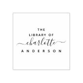 スクリプトのライブラリからミニマルエレガントリスト ラバースタンプ (インプリント)