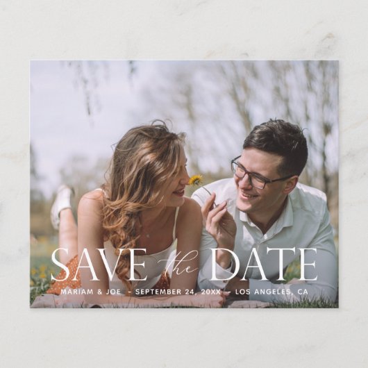 スクリプトの予算H写真モダン日付の保存 (正面)