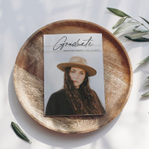 スクリプトの卒業の両面フォトポートレートパーティー