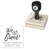 スクリプトの実行を中止 |パーソナライズされた | ラバースタンプ (押印)