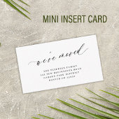 スクリプトの挿入エレガントを移シンプル動 エンクロージャーカード