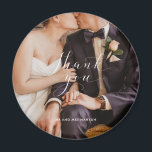 スクリプトの結婚写真に感謝 マグネット<br><div class="desc">お世話結婚になった家族や友人のお祝いに感謝結婚する。写真カスタマイズと名前と一緒にこれらは式の後に結婚式の引き出物として使用したり感謝していメールで送信することができる。下連絡のボタもしンを使って写真のサポートを受けるか、カスタマイズのリクエストを受ける。</div>