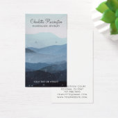 スクリプトイヤリングブルーマウンテンジュエリーディスプレイカード (デスク)