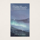 スクリプトイヤリングブルーマウンテンズジュエリーディスプレイカード (正面)