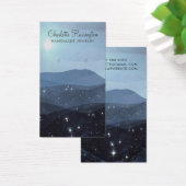 スクリプトイヤリングブルーマウンテンズジュエリーディスプレイカード (デスク)