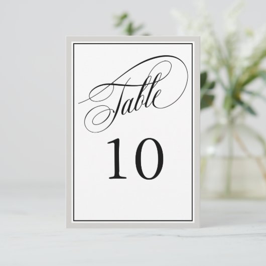 スクリプトエレガントは任意の色で盛り上げ縁どる (スタンド正面)