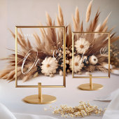 スクリプトエレガントハートのテー結婚ブル番号1 アクリルサイン