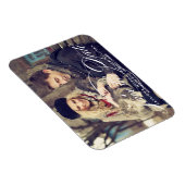 スクリプトエレガントフォトセーブザデートマグネット マグネット (右側)