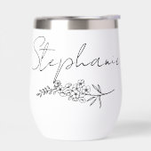 スクリプトエレガント名Larkspur 7月誕生花 (左面)