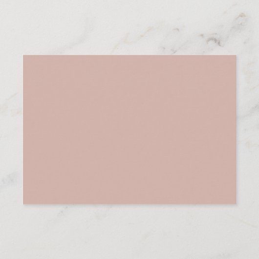 スクリプトエレガント詳細エンクロージャカード エンクロージャーカード (裏面)