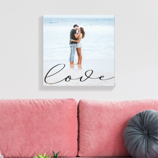 スクリプトエレガント |フォトキャンバス印刷 キャンバスプリント (インサイチュ (リビング))