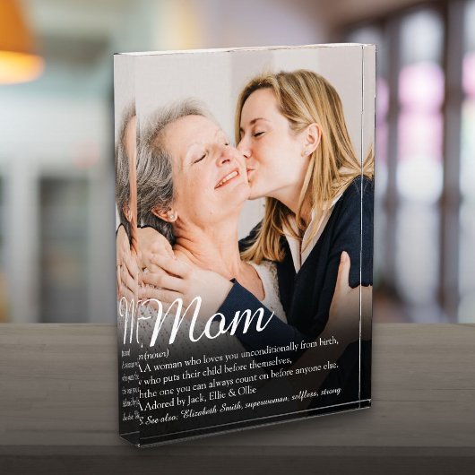 スクリプトエレガントMom定義引用文写真 フォトブロック