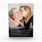 スクリプトエレガントMom定義引用文写真 フォトブロック (正面)