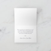 スクリプトオーバーレイ |写真ありがとう サンキューカード (内部)