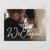 スクリプトカジュアルの写真のエロップ 案内ポストカード (正面)