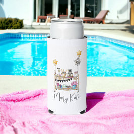 スクリプトカジュアルバーカートの卒業2023 スリム缶クーラー