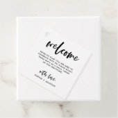 スクリプトカジュアル |の結婚ようこそ抱き枕またはバスケット フェイバータグ (インサイチュ)