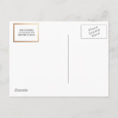 スクリプトカジュアル |ベビーモダン発表写真 案内ポストカード (裏面)