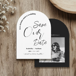 スクリプトカジュアルSave The Date Free Drinks's 結婚 招待状