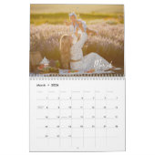 スクリプトカスタム付き写真カレンダー カレンダー (3月 2026)