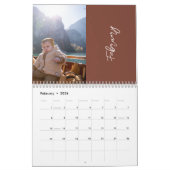 スクリプトカスタム付き写真カレンダー カレンダー (2月 2026)