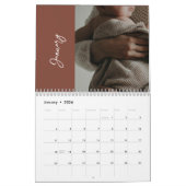 スクリプトカスタム付き写真カレンダー カレンダー (1月 2026)
