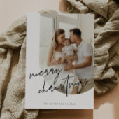 スクリプトカリグラフィクリスマスアーチの写真 シーズンカード