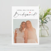 スクリプトカレンダーの花嫁の提案招待状 招待状 (スタンド正面)