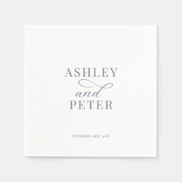 スクリプトクラシックミニマ結婚リスト スタンダードカクテルナプキン