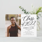 スクリプトクラス編集可能カラー目盛り 招待状 (スタンド正面)