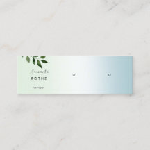 スクリプトグラデーションスタッドイヤリングミニミニビジネスCa