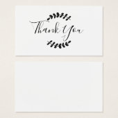 スクリプトサンキューカード (正面&裏面)